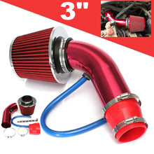3'' Car Cold Air Intake Filter Alumimum Induction Kit Pipe Hose System Universal
