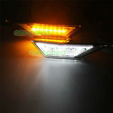 Smoked LED Switchback Amber/White Side Markers Light for 2016-2020 Honda Civic