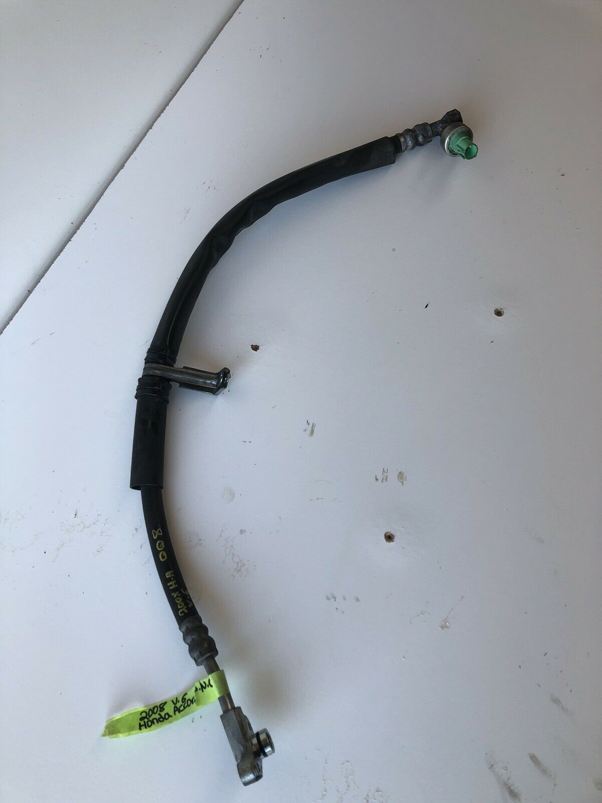 2008-2012 Honda Accord V.6 Engine 3.0Power Steering Hose And Sensor OEM (008)