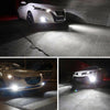 2x 70W Xenon White 6000K LED Fog Light For Nissan Murano Leaf Rogue Pathfinder