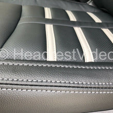 NEW 2014-2020 Nissan Rogue Roadwire Black and Gray Custom Leather Seat Covers