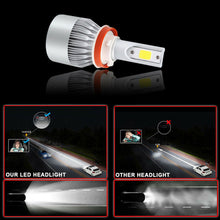 6x Combo 9005 H11 9006 3900W 585000LM 6000K LED Headlight Kit CREE Hi Low Bulbs