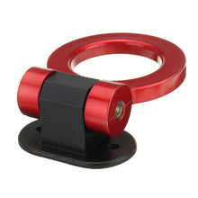 Car Red Ring Track Racing Tow Hook Look Decoration ABS Plastic Universal