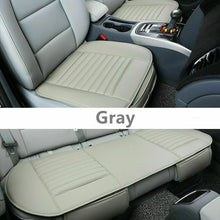 Car Rear Front Seat Cover Breathable Pu Leather Pad Mat Auto Cushion Accessories