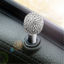 Bling Rhinestone-encrusted Aluminum Alloy Door Lock Knob Pins For Car Truck SUV