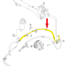 GENUINE FORD FOCUS / FOCUS C-MAX POWER STEERING OIL RETURN HOSE