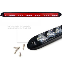 2x Car Flexible Daytime Lamp LED Flowing Light Waterproof Strip DRL Turn Signal