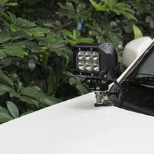 2× Truck Offroad Front Hood Work Light Bar Mount Bracket Holder Car Accessories