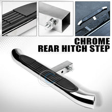 2" Stainless Chrome Trailer Towing Receiver Rear Hitch Step Bar Bumper Guard C16