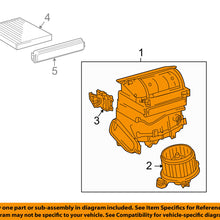 TOYOTA OEM 09-18 Corolla HVAC-Blower Assembly 8713002670