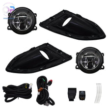 For Ford Edge 2015-2018 Pair Front Bumper Fog Lights Lamps Harness Switch Kit