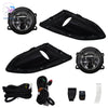 For Ford Edge 2015-2018 Pair Front Bumper Fog Lights Lamps Harness Switch Kit
