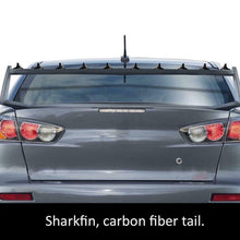 Universal Car Roof Shark Fin Decorative Sticker Carbon Fiber Decors Accessories