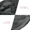 Smoke Tinted Headlight Clear Corner Turn Signal Reflector for 96-98 Honda Civic