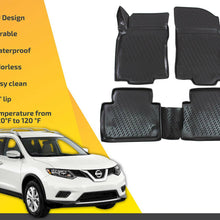 3D Floor liner mats TPE for Nissan Rogue 2014-up 4pc FULL SET