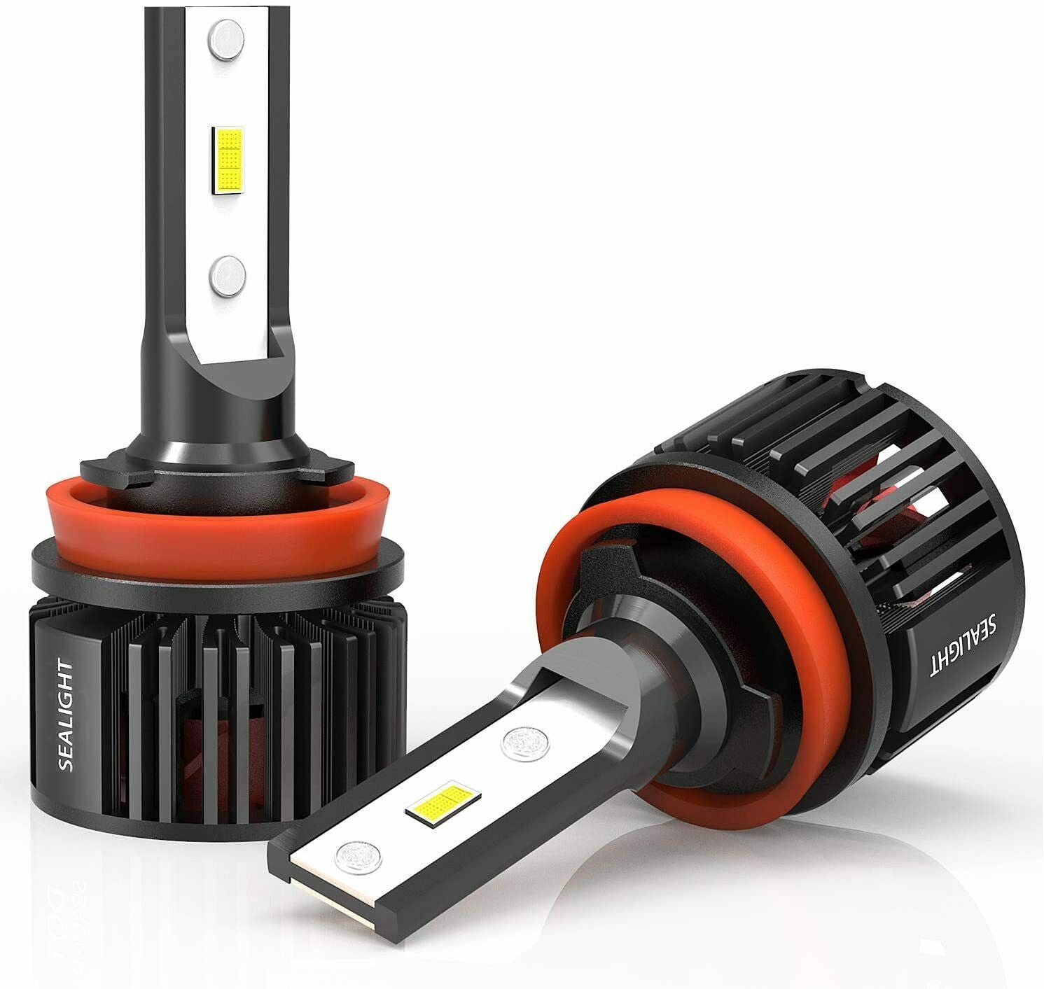 SEALIGHT X3 H11/H9 LED Headlight Bulbs White 6500K 10000LM Low Beam/Fog Lights