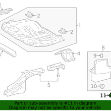 Genuine Toyota Floor Pan Splash Shield Clip 90467-17026-A0