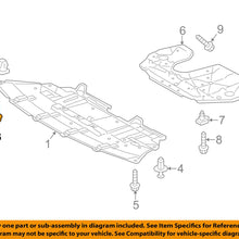 TOYOTA OEM-Fender Liner Splash Shield Screw 9015960477