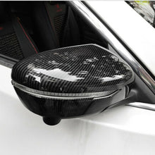 Side Mirror Cover Trim for 2014-2020 Nissan Rogue Sport Qashqai Carbon Fiber 2pc