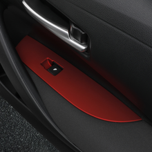 For Toyota Corolla 2019-2020 red Window lift panel switch cover trim 4pcs