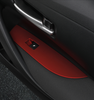 For Toyota Corolla 2019-2020 red Window lift panel switch cover trim 4pcs
