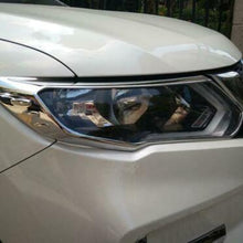 For Nissan Rogue 2017-20 ABS Chrome Car Front HeadLight Lamp Cover Trim 2pcs