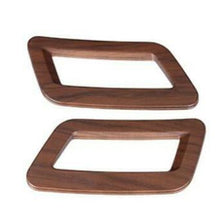 For Nissan Rogue 2014-2020 ABS Wood grain Dashboard L&R upon air outlets Trim