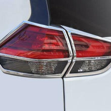 For Nissan Rogue 2017-2020 ABS Chrome Car Rear HeadLight Lamp Cover Trim 2pcs