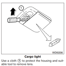 LED White Cargo/Trunk Light/Luggage Compartment Bulbs for 90-21 Pathfinder AL1X