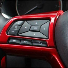 Red Steering Wheel Trim 3pcs For NISSAN ROGUE 2017 - 2020