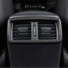 Car A/C Air Vent Cover Trim Carbon fiber look 3pcs For Nissan Rogue 2017 - 2020