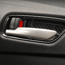 For Toyota Corolla 2019-20 ABS Carbon fiber Interior door bowl cover trim 4Pcs