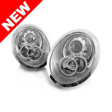 02-06 MINI COOPER HATCHBACK / 05-08 CONVERTIBLE PROJECTOR HEADLIGHTS - CHROME