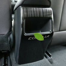 For Toyota Corolla 19-20black titanium rear air outlet vent Anti-kick panel trim