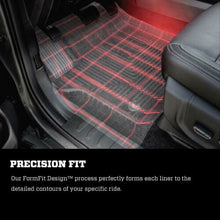 Husky Weatherbeater Front & 2nd Seat Floor Liners Black for Nissan Rogue 14-20