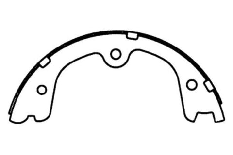 For Nissan Frontier 2005-2019 Centric Premium Rear Parking Brake Shoes
