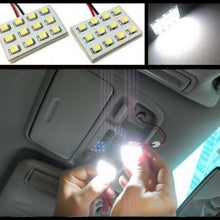 2x 5000k White Map Dome Trunk Interior Light 12 LED panels for Nissan Infiniti