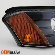 Fit 02-06 Avalanche Body Cladding Model Black Headlights + Bumper Signal Lights