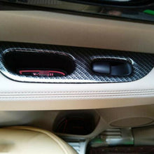 For Nissan Rogue 2014-20 ABS Carbon Fiber Car Window lift panel switch Trim 4PCS