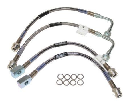 1993-1996 C4 CORVETTE STAINLESS STEEL BRAKE HOSE SET