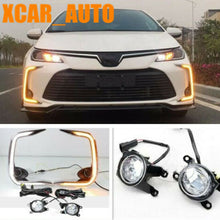 LED DRL Daytime Running Fog Lights k Harnes For Toyota Corolla Altis 2019-2020