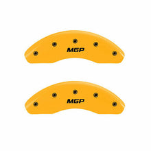 2008-2020 Rogue Front + Rear Yellow "MGP" Brake Disc Caliper Covers 4pc Set