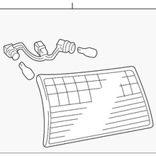 Genuine Toyota Combo Lamp Assembly 81670-AE010