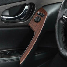 For Nissan Rogue 2014-2020 ABS Wood grain car Front door armrest cover trim 2pcs