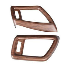 For Nissan Rogue 2014-2020 ABS Wood grain Dashboard L&R Air outlets vent Cover