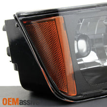 Fit 02-06 Avalanche Body Cladding Model Black Headlights + Bumper Signal Lights