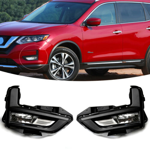For Nissan Rogue Nissan X-Trail 2017-20 Front bumper drive fog lamp harness Kit