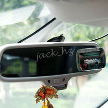 2x Rimless Rectangle Rotatable Car Auto Rearview Blind Spot Glass Mirror