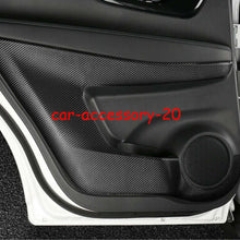 Carbon fiber Inner Door Anti Kick Pad Panel For Nissan Rogue X-Trail 2014-2020