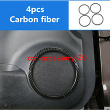 Carbon fiber Inner Door Audio Speaker Cover For Nissan Rogue X-Trail 2014-2020